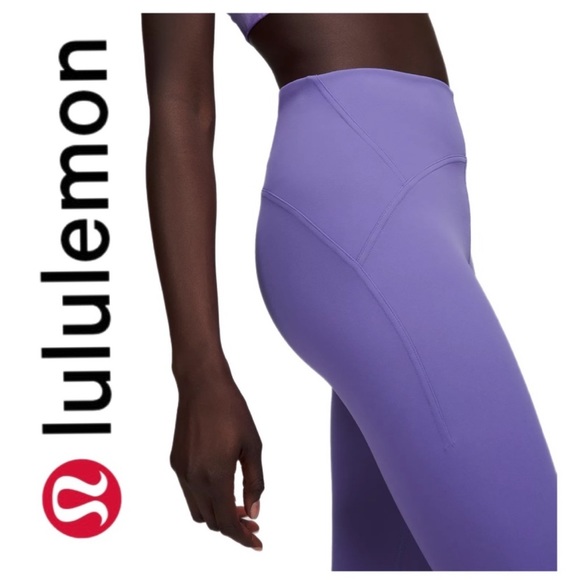 NWT LuLuLemon InStill High-Rise Tight 25" Size 4 Colour Charged Indigo Purple - Picture 4 of 4